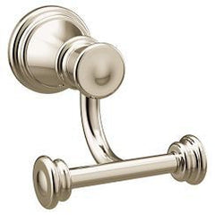 MOEN Moen YB6403NL Belfield Double Robe Hook in Polished Nickel