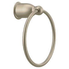 MOEN Moen YB8086SN Mason Round Closed Towel Ring in Satin Nickel