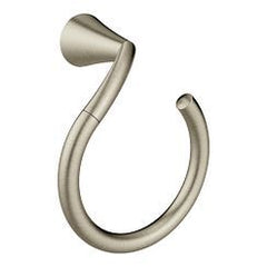 MOEN Moen YB2386BN Glyde Towel Ring in Brushed Nickel