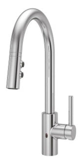 PFISTER Pfister LG529-ESAC Stellen Single Handle Pull Down Kitchen Faucet in Polished Chrome