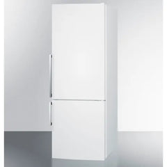 SUMMIT APPLIANCE Summit Appliance FFBF281W Energy Star Counter Depth Bottom Refrigerator-Freezer 27-1/4W