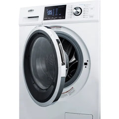 SUMMIT APPLIANCE Summit Appliance SPWD2202W Washer/Dryer Combo Unit 24 Inch Wide 115V For Non-Vented Use