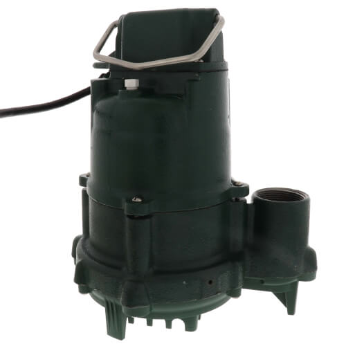 ZOELLER Zoeller 151-0005 115V 1/3 HP High Head Effluent Pump With Variable Level Float Switch
