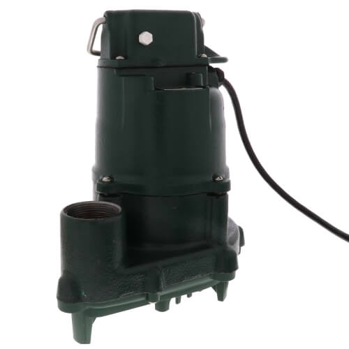 ZOELLER Zoeller 151-0005 115V 1/3 HP High Head Effluent Pump With Variable Level Float Switch