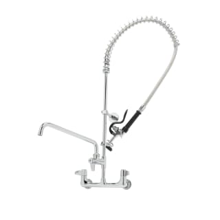 T&S BRASS T&S Brass 5PR-8W12 Pre-Rinse Wall Mount 12 Add-On Faucet