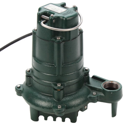 ZOELLER Zoeller 137-0002 Flow-Mate 1-1/2 in 115V 10.7A 1/2 hp 93 gpm NPT Cast Iron Effluent Pump
