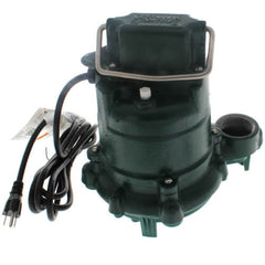 ZOELLER Zoeller 53-0032 Mighty-Mate 1/3 HP 115V Cast Iron Submersible Sump/Effluent Pump with Variable Level Float Switch BN53