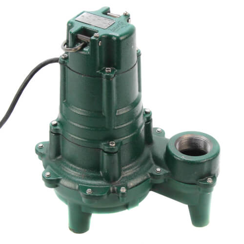 ZOELLER Zoeller 270-0005 Waste-Mate 115V 1HP Sewage Pump With Variable Level Float Switch