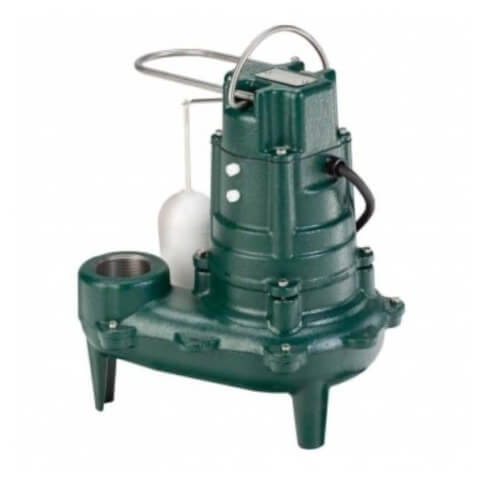 ZOELLER Zoeller 267-0020 1/2 Hp Automatic Effluent Submersible Pump