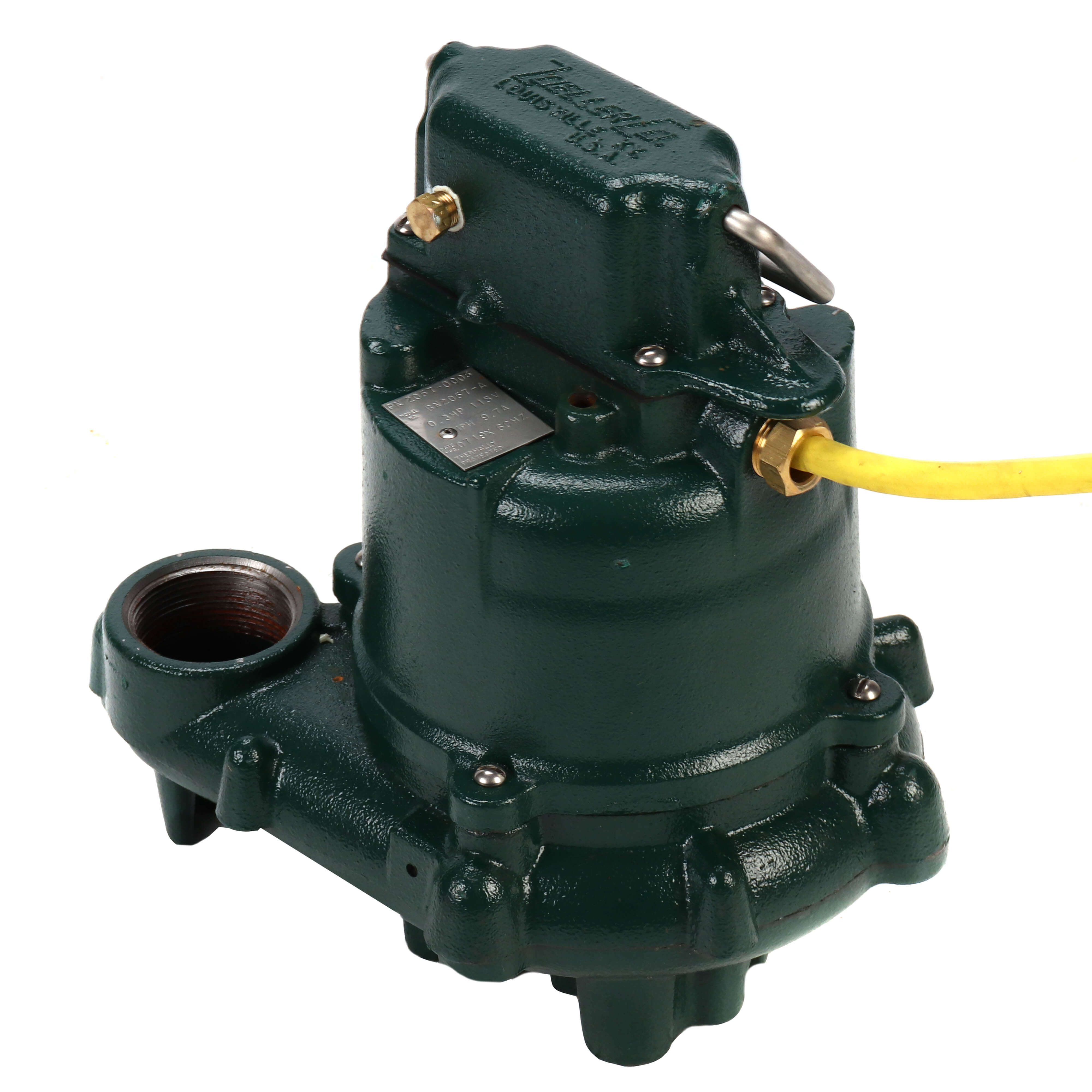 ZOELLER Zoeller Pump Co 2057-0005 1/3 HP 115V Submersible High Temperature Sump Pump (BN2057)