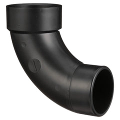 CHARLOTTE PIPE Charlotte Pipe 02864 3 1/4 Bend - 90 Deg - Elbow (Long Sweep Street) - Hub x Hub - ABS DWV