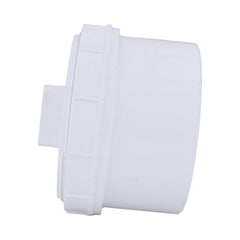 CHARLOTTE PIPE Charlotte Pipe 03243 6 Cleanout Adapter Fitting w/Plug Ftg x FIP PVC DWV