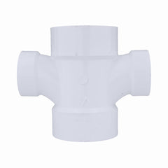 CHARLOTTE PIPE Charlotte Pipe 03516 3x3x2x2 Sanitary Tee Hub x Hub x Hub x Hub PVC DWV