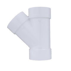 CHARLOTTE PIPE Charlotte Pipe 03611 6 Wye - Hub x Hub x Hub - PVC DWV