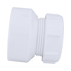 CHARLOTTE PIPE Charlotte Pipe 06384 1-1/2 Trap Adapter (w/Nut) - Ftg x Slip Joint - PVC DWV