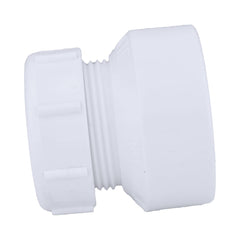 CHARLOTTE PIPE Charlotte Pipe 06384 1-1/2 Trap Adapter (w/Nut) - Ftg x Slip Joint - PVC DWV