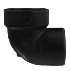 CHARLOTTE PIPE Charlotte Pipe ABS-00333-0600 1-1/2 1/4 Bend - 90 Deg - Elbow (Vent) - Ftg x Hub