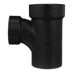 CHARLOTTE PIPE Charlotte Pipe 02948 2x2x1-1/2 Sanitary Tee (Street) - Ftg x Hub x Hub - ABS DWV
