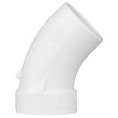 CHARLOTTE PIPE Charlotte Pipe 03409 2 1/8 Bend - 45 Deg - Elbow (Street) - Ftg x Hub