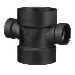 CHARLOTTE PIPE Charlotte Pipe ABSF-400.200-DST-A 4x4x2x2 Sanitary Tee Hub x Hub x Hub x Hub