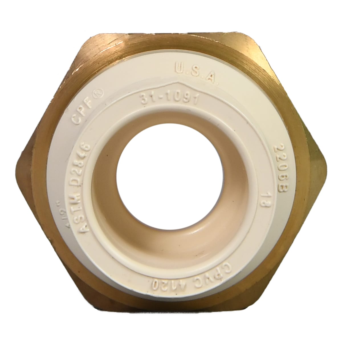 CHARLOTTE PIPE Charlotte Pipe CTS-02206B-0600 1/2 - CPVC Adapter (Female) - Slip x FIP