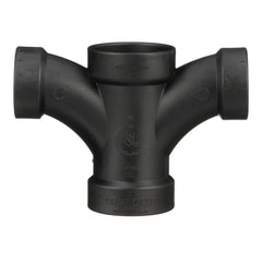 CHARLOTTE PIPE Charlotte Pipe ABS-500_2X2X1-1/2X1-1/2 Double Fixture Fitting - Hub x Hub x Hub x Hub - ABS DWV