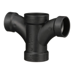 CHARLOTTE PIPE Charlotte Pipe ABS-500_2X2X1-1/2X1-1/2 Double Fixture Fitting - Hub x Hub x Hub x Hub - ABS DWV