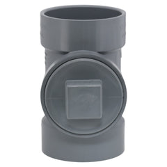 CHARLOTTE PIPE Charlotte Pipe AW-444XC_4IN 4 Cleanout Tee - Hub x Hub x FIP - CPVC ChemDrain