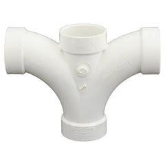 CHARLOTTE PIPE Charlotte Pipe PVC-500_2IN 2 Double Fixture Fitting - Hub x Hub x Hub x Hub