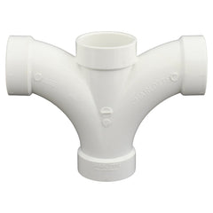 CHARLOTTE PIPE Charlotte Pipe PVC-500_2IN 2 Double Fixture Fitting - Hub x Hub x Hub x Hub