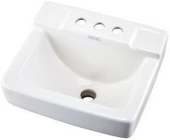 GERBER PLUMBING Gerber Plumbing Fixtures G0012354 Wall Mount Ledge Sink 14 Inches