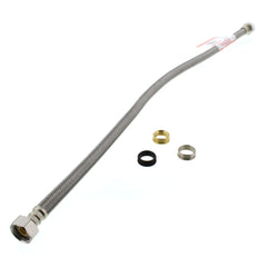 FLUIDMASTER Fluidmaster B4F24U Fits-All 24 In. L. Stainless Steel Faucet Connector