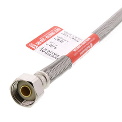 FLUIDMASTER Fluidmaster B4F24U Fits-All 24 In. L. Stainless Steel Faucet Connector