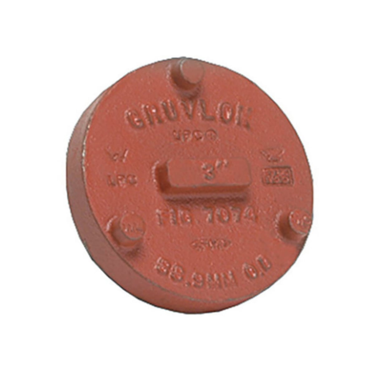 GRUVLOK GVLF-7074-400-PNTD DUCT END CAPS