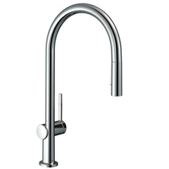HANSGROHE Hansgrohe 72800001 Talis N Single Handle Pull Down Kitchen Faucet in Chrome
