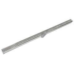 INFINITY DRAIN Infinity Drain SAG3836SS S-AG 38 Series 2 In. Threaded Plastic Stainless Steel Shower Drain