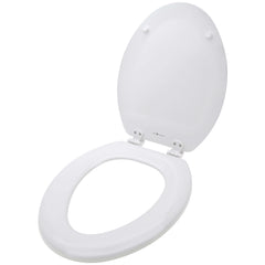 JONES STEPHENS Jones Stephens C014WD00 Comfort Elongated Closed Front with Cover Toilet Seat