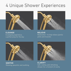 MOEN Moen N400H0BG Nebia Multi Function Hand Shower in Brushed Gold