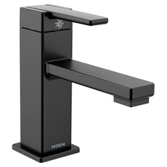 MOEN Moen S6710BL Moen 90 Degree Matte Black One-Handle Bathroom Faucet