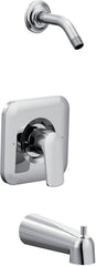 MOEN Moen T2813NH Rizon One Handle Posi-Temp Tub and Shower Faucet Trim Kit in Chrome