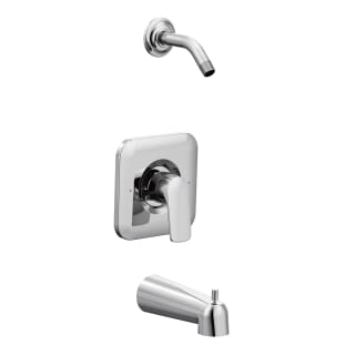 MOEN Moen T2813NH Rizon One Handle Posi-Temp Tub and Shower Faucet Trim Kit in Chrome