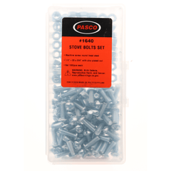 PASCO Pasco 1640 1/4-20X3/4 Combo Pan Head Bolts W/Nuts