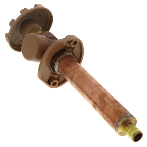 WOODFORD WOODFORD 19PX-4 Model 19 4 1/2 PEX Crimp Inlet Anti-Siphon Wall Faucet w/ Metal Handle
