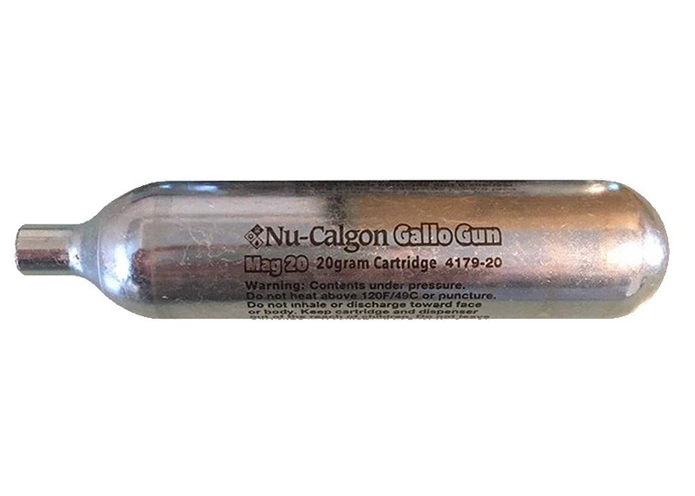 NU-CALGON Nu-Calgon 4179-20 Mag 12 Pack of 20g CO2 Cartridges for Gallo Gun
