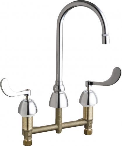 CHICAGO FAUCETS 201-AGN2AE36-317AB KITCHEN FAUCETS