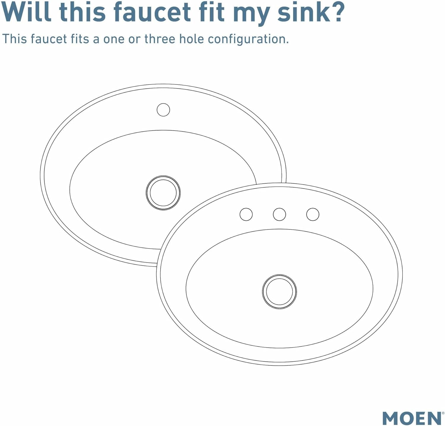 MOEN Moen 6400ORB One-Handle Bathroom Faucet Oil Rubbed Bronze