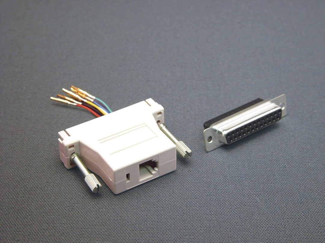 ICC Icc icdb25tf8c 25 Pin Female to 8P8C Adapter