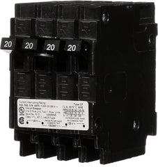 Siemens Q22020CT Triplex Circuit Breaker, 20A, 120/240V AC