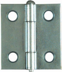 NATIONAL HARDWARE National Mfg N141-739 Light Narrow Hinge 1.5in Zinc 2 Pack