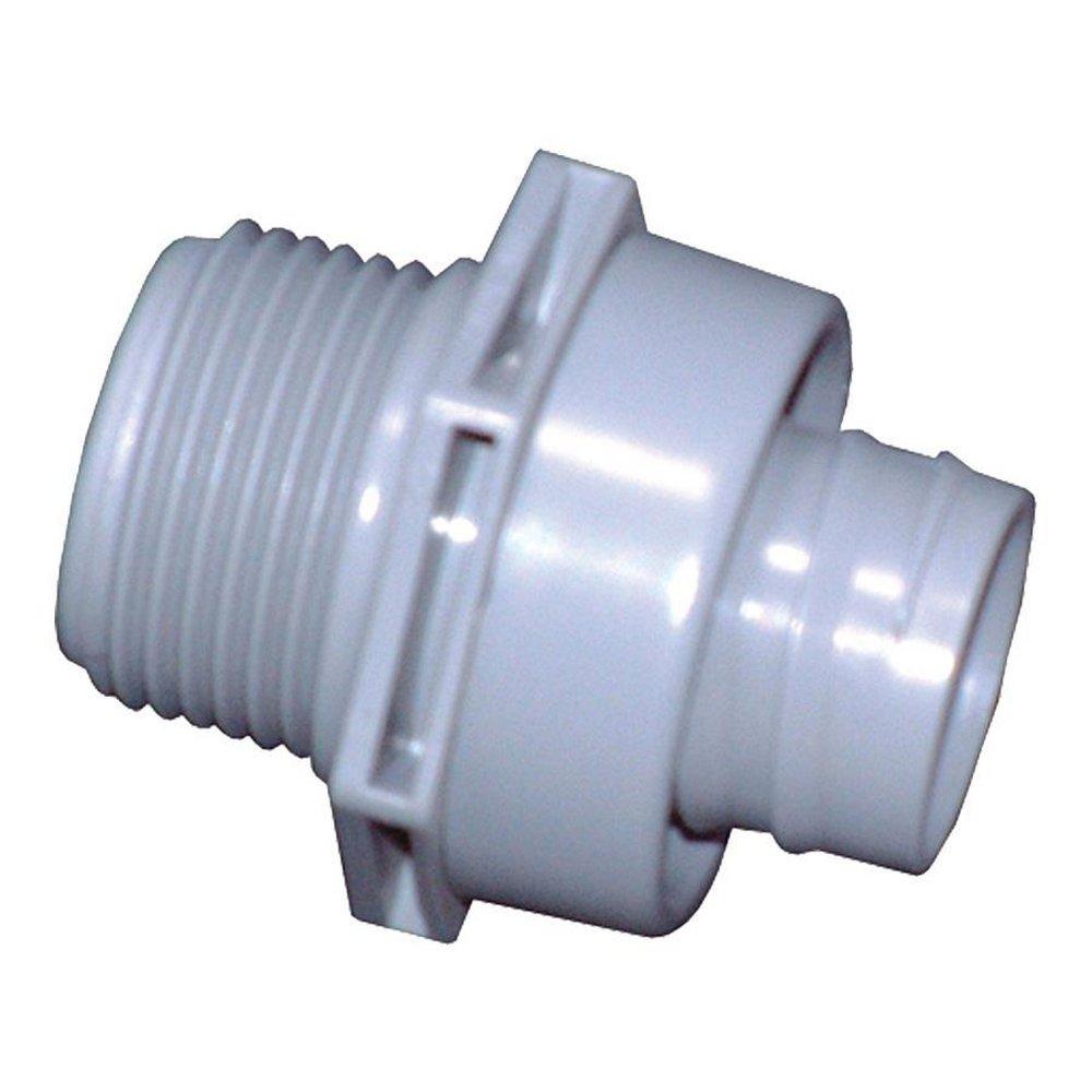 DIVERSITECH DiversiTech 750-SLTC50 1/2, 1-Piece, Straight, Screw-On, Liquid Tight Conduit Connector